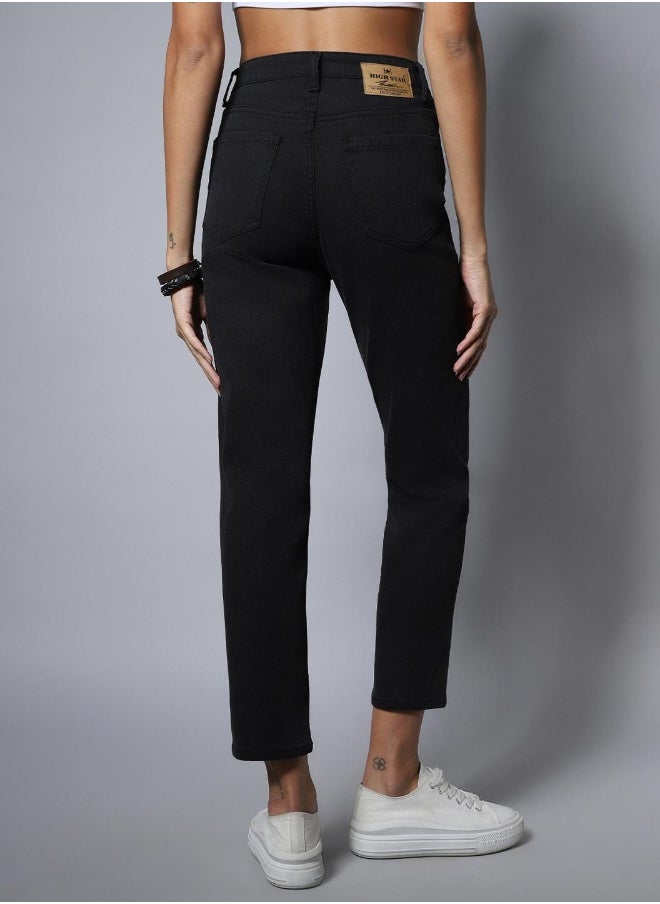 HIGH STAR Women Black Jeans  - Image 4