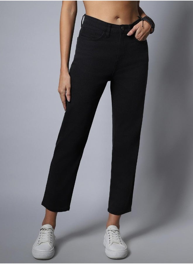 HIGH STAR Women Black Jeans  - Image 2