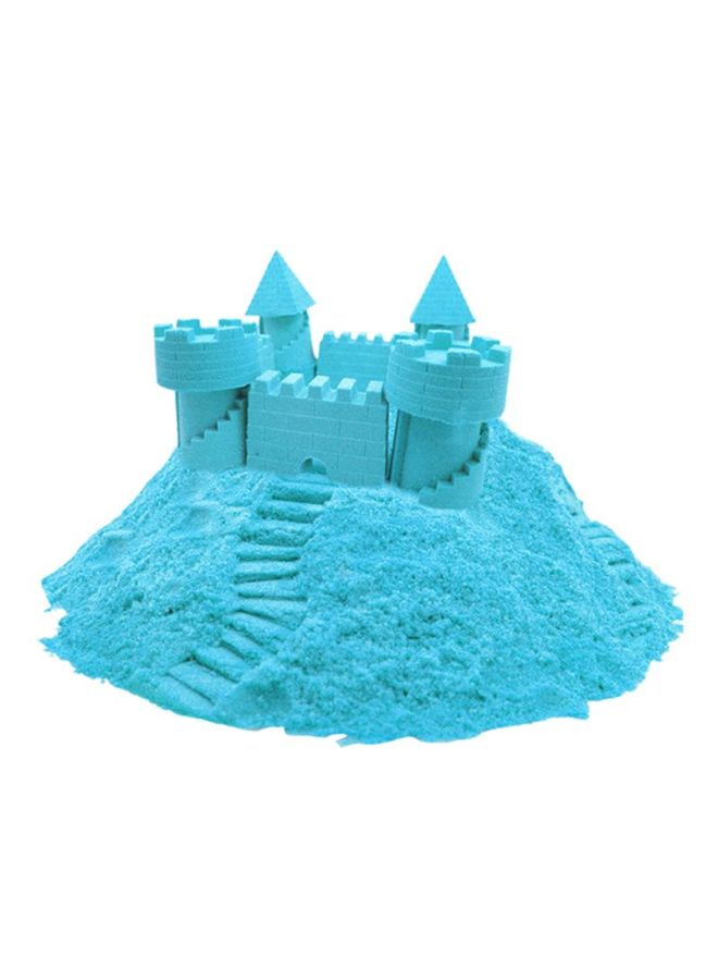 J&J Magical Play Sand Toy Blue Color 100% Gluten-Free Stress And Anxiety Reliever-Assorted 1kg - Image 3