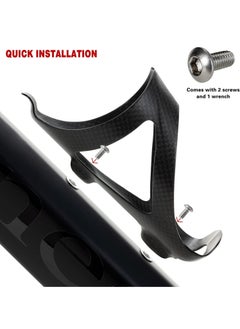 Generic Ultra Light Full Carbon Fiber Bicycle Bike Water Bottle Cage Holder Specialized Water Bottle Cage for Mountain Road Bike  - Image 2