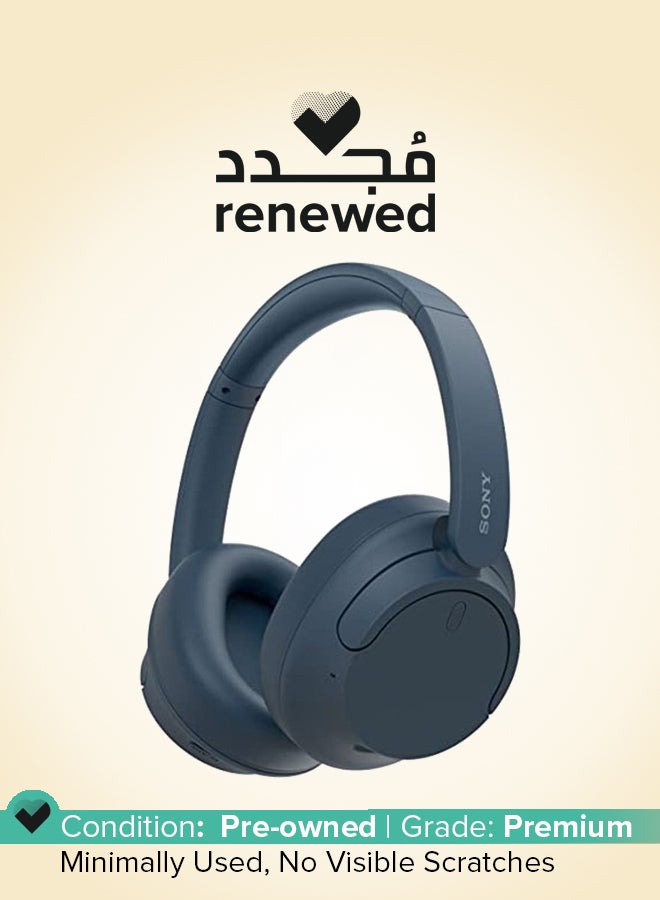 سوني Renewed - WH-CH720 Noise Cancelling Wireless Headphones Bluetooth Over The Ear With Mic For Phone Call blue - Image 1
