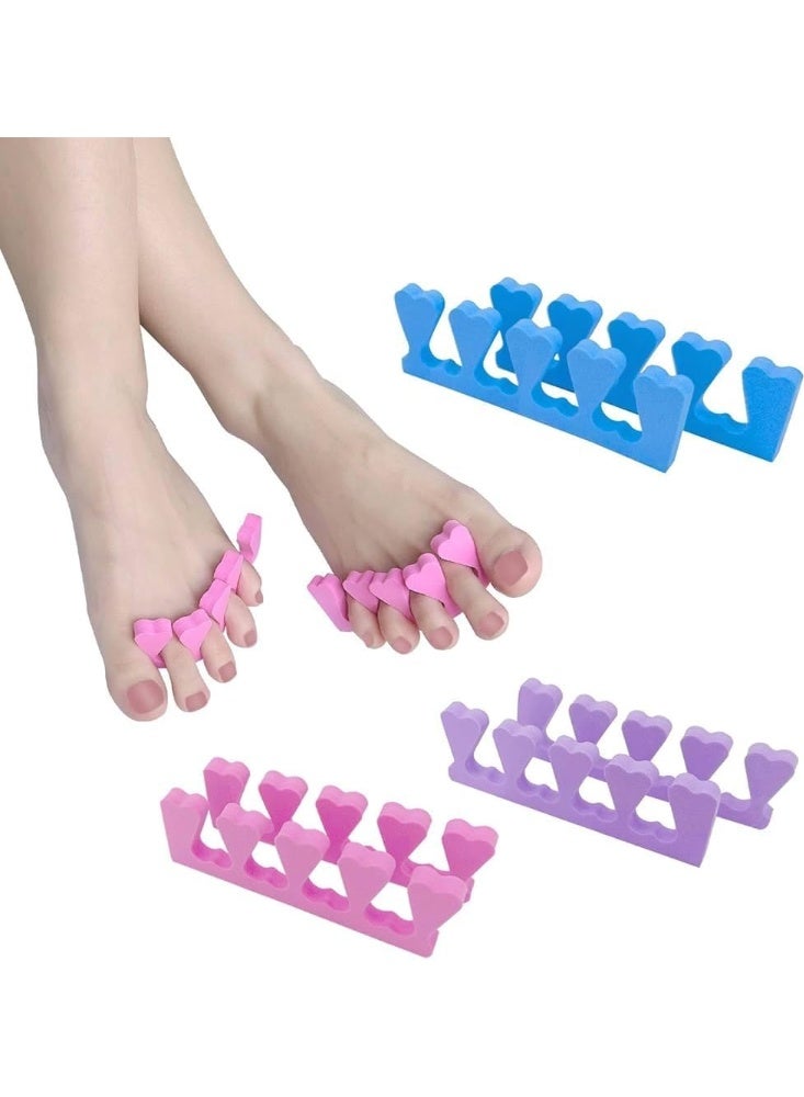 LA PERLA TECH  200pcs /100 Pairs Toe Separators Finger Foot Sponge Soft Gel UV Tools Salon Polish Manicure Pedicure Care Nail Art Tool - Image 2