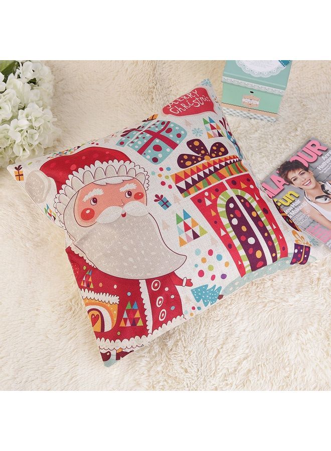 نيبمينينت غطاء وسادة ديكور أنيق مزين بطبعة متعدد الألوان - Image 1