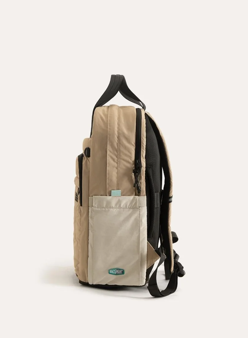 Bagsmart Beige BAGSMART Paz 28L Backpack  | Best Price UAE