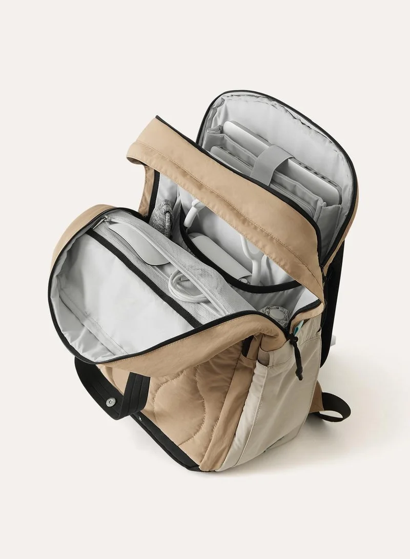 Bagsmart Beige BAGSMART Paz 28L Backpack  | Best Price UAE