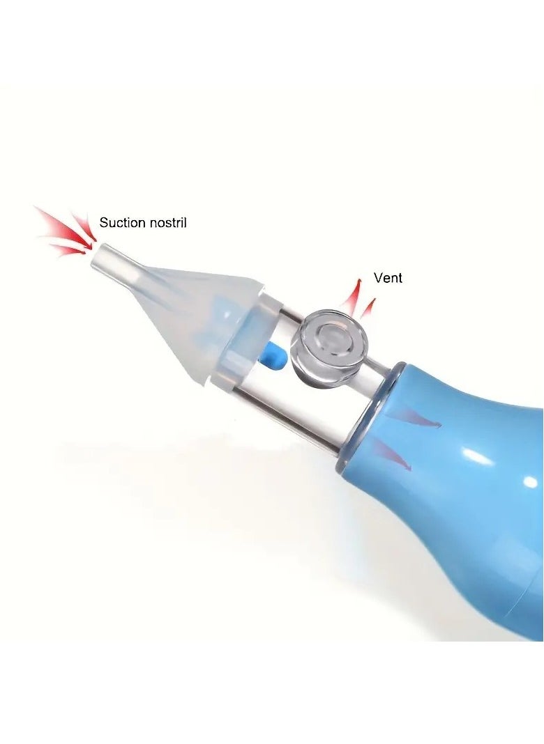Little tots 1pc Nasal Aspirator, Silicone Nasal Aspirator, Pump Type Snot Cleaner, Home Essentials  - Image 3