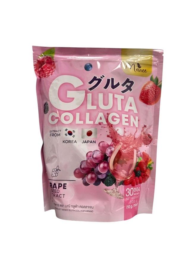 Manee gluta grape juice 30 sachets