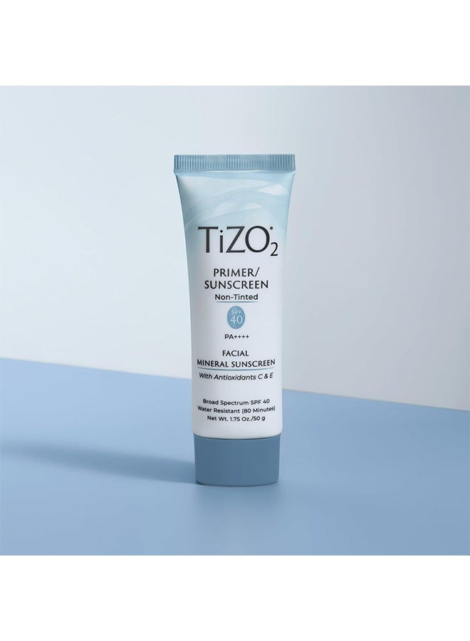 Tizo TiZO2 Primer Sunscreen 50g, Non Tinted, SPF 40 PA++++, Facial Mineral Sunscreen - Image 4