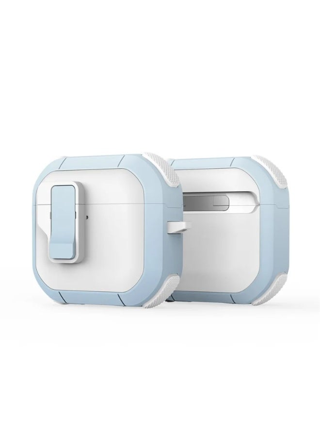 Dux Ducis PECP Series Case for Airpods 4 White Blue
