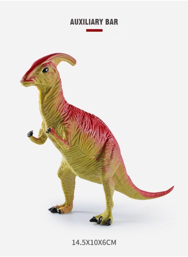 LOVET - Dinosaur Toys 104 Pieces with Dinosaur Figures & Trees for Creating a Dino World Including T-rex, Triceratops, etc, with Storage Box, Perfect Dinosaur Playset for 3+ Years Old Kids - Image 1