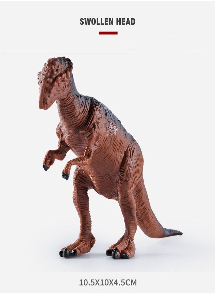 LOVET - Dinosaur Toys 104 Pieces with Dinosaur Figures & Trees for Creating a Dino World Including T-rex, Triceratops, etc, with Storage Box, Perfect Dinosaur Playset for 3+ Years Old Kids - Image 1