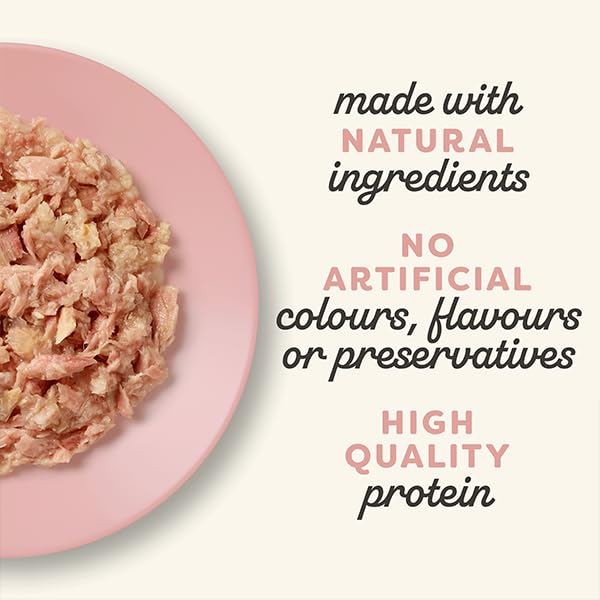 Applaws Natural Premium Wet Cat Food for Adult Cats, Tuna with Salmon in a Tasty Jelly Pack of 16 x 70g Pouches 8278AU - Image 4