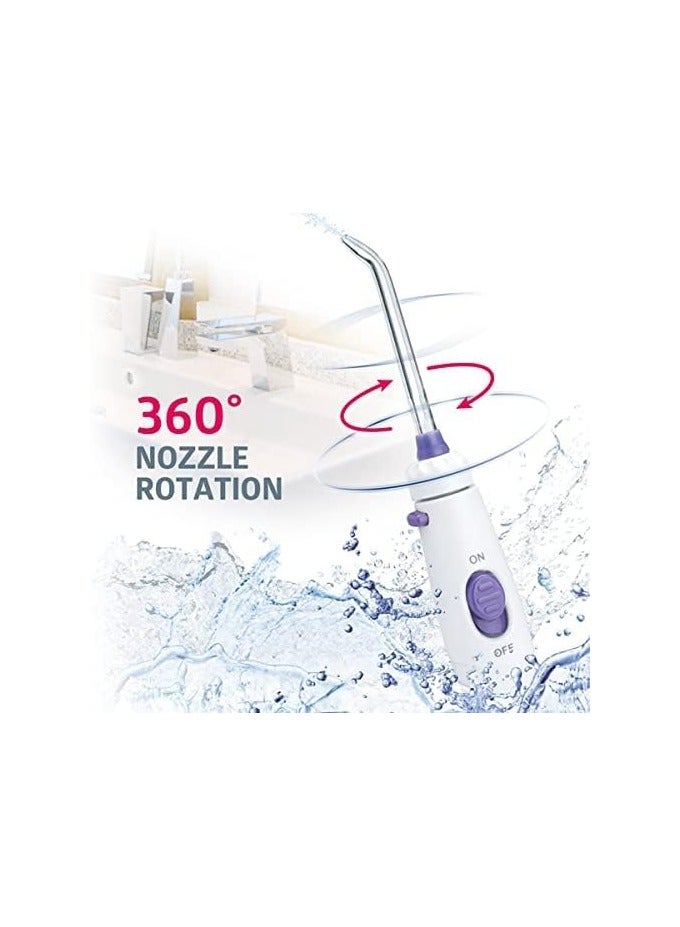 B.Well WI-922 Countertop Oral Irrigator – 10 Pressure Modes, 7 Nozzles, Large Tank - Image 4