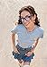 VISOONE Square Blue Light Blocking Glasses TR90 Anti Glare Computer Gaming for Women Men NOE - Image 4