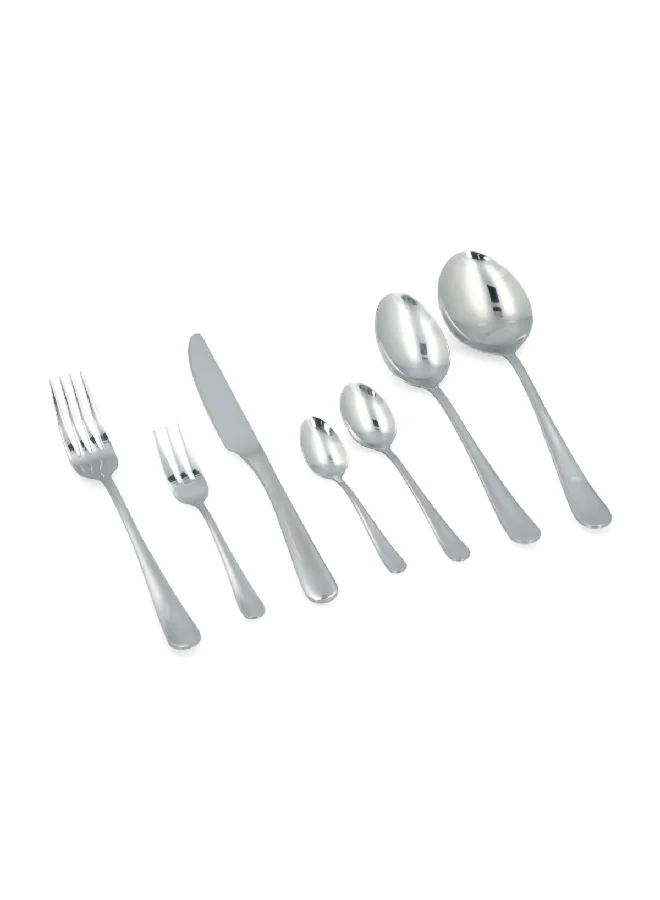 Amefa 38-Piece Ergonomic Handle Austin Cutlery Set Silver 2267AAT0X1C40