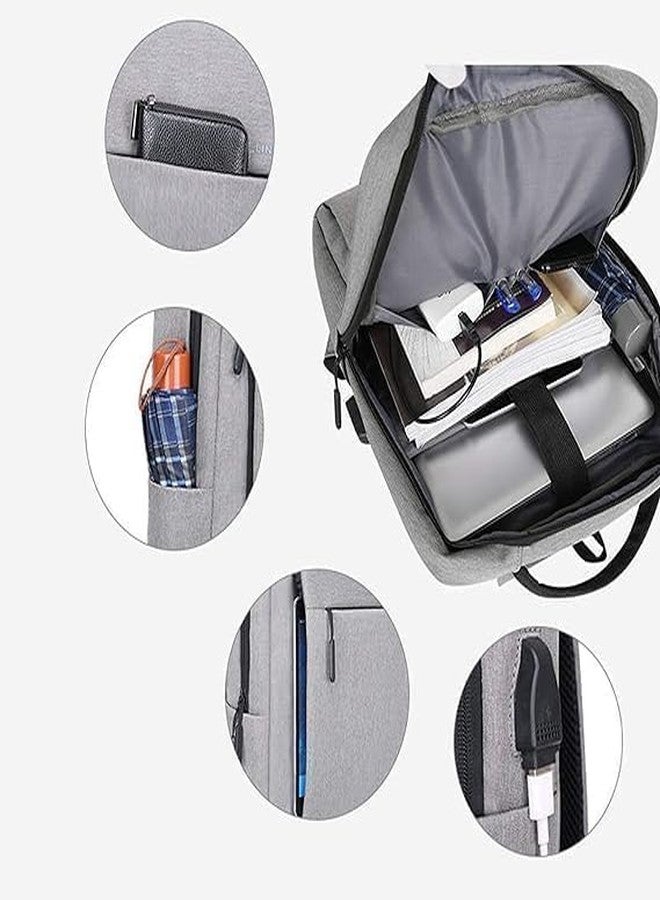 DIPDEY Travel Laptop Backpack, Business Anti Theft Slim Durable Laptop Bag with USB Charging Port,Water Resistant College School Large Computer Gifts Bag for Men Women adult Fits 17Inch Notebook - Image 3
