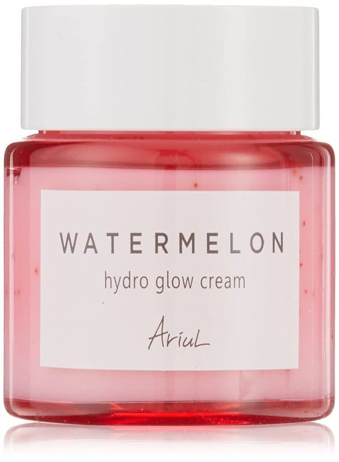 Ariul Watermelon Hydro Vital Cream (55ml) Korean Hydrating Gel Moisturizer with Watermelon Extract, Hyaluronic Acid & Niacinamide, Cooling Lightweight Face Gel Cream for Dry Dull Skin, Natural Glow Boosting Daily Moisturizer - Image 1
