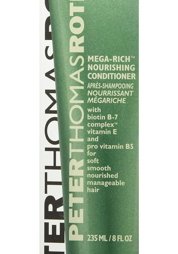 Peter Thomas Roth Mega-Rich Nourishing Conditioner with Biotin B-7 Complex for Softer, Smoother Hair - 8 Fl Oz - Image 2