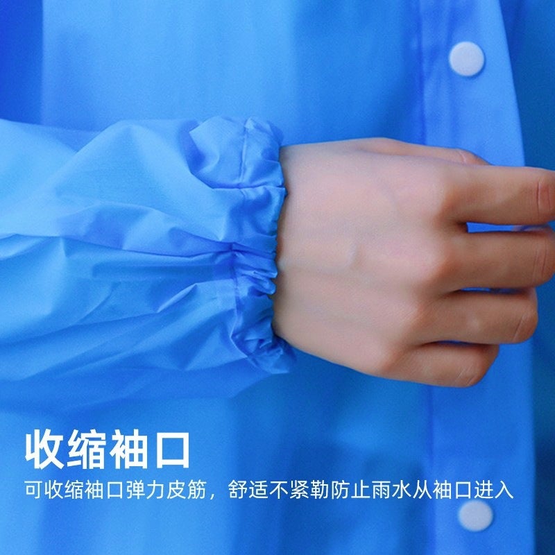 Thickened Non-Disposable Raincoat Fashion Portable Eva Adult Children Outdoor Travel Portable One-Piece Poncho - Image 5