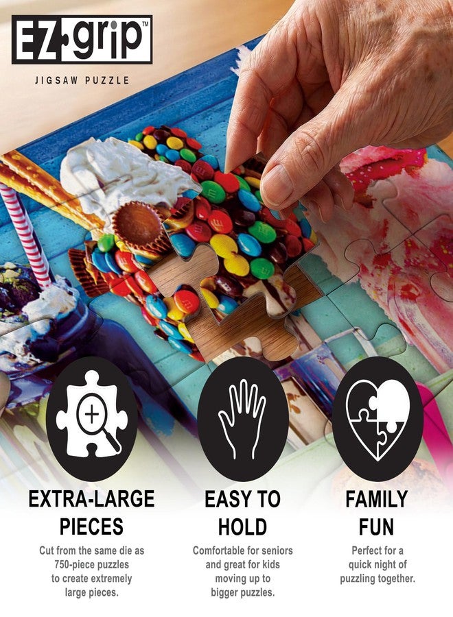 MasterPieces Trendz - Freakshakes 300pc EzGrip Puzzle Multicolor, 18" x 24" - Image 3
