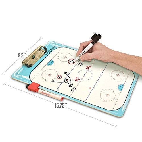 GoSports Hockey Coaches Boards - 2 Sided Premium Dry Erase Clipboards - Image 3