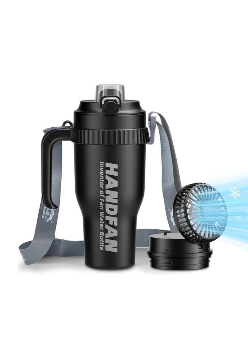 HandFan M440 Portable Water Smart Bottle with Fan - Image 1