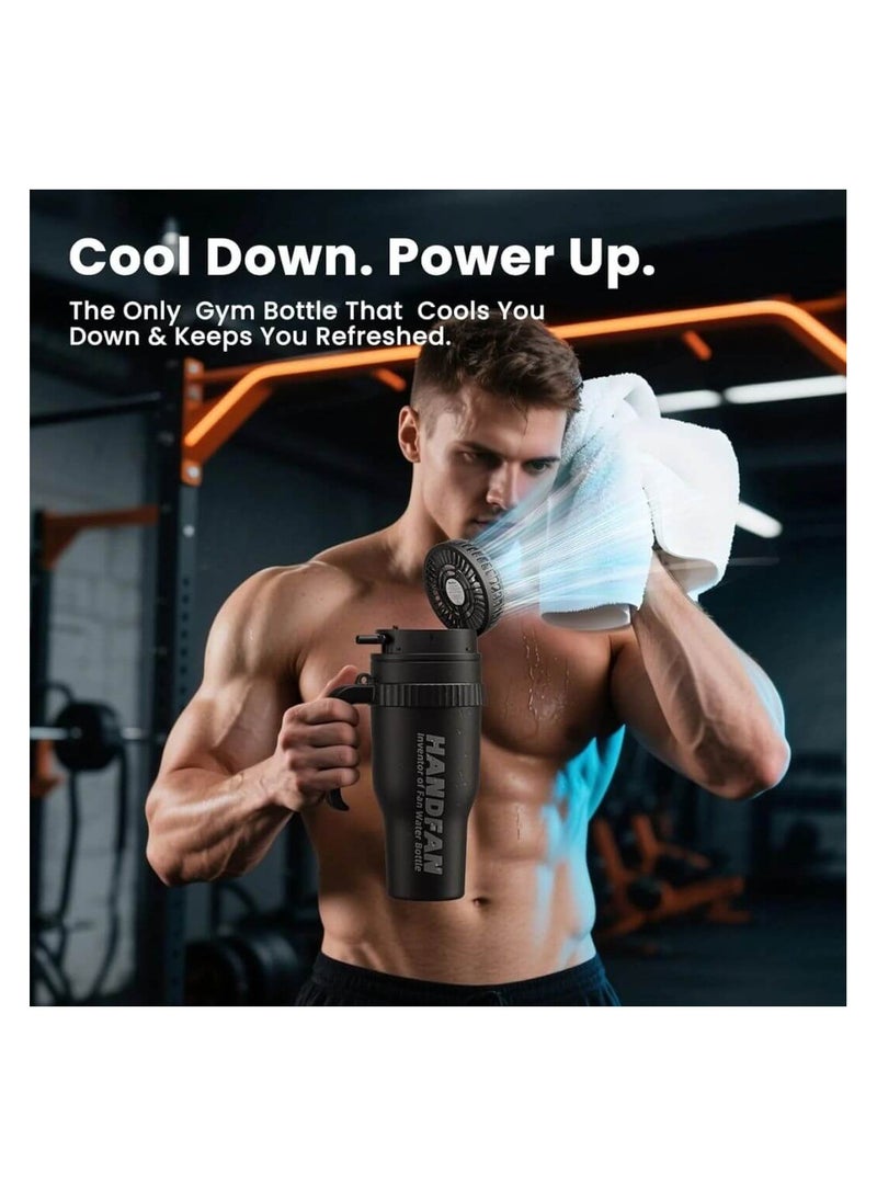 HandFan M440 Portable Water Smart Bottle with Fan - Image 3