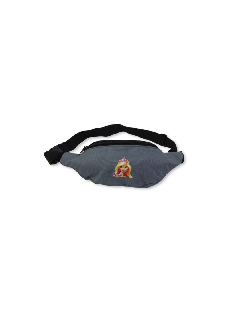 Waist Bag – Grey with Barbie Design - Image 1