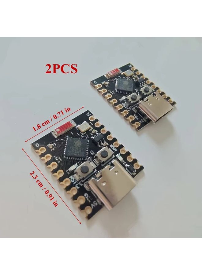 لوحة تطوير ESP32 C3 Super Mini 2 قطعة متحكم دقيق يدعم Arduino MicroPython - Image 2