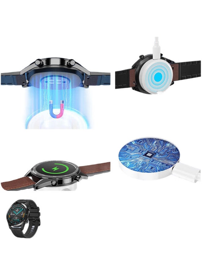 KOVOL [Upgraded | High-Quality Cable] Compatible With Huawei Watch Charger, Suitable For Watch4/3/Pro/Gt5/4/3/2 Pro Smartwatch, Magnetic Wireless Fast Charging Dock - Image 1