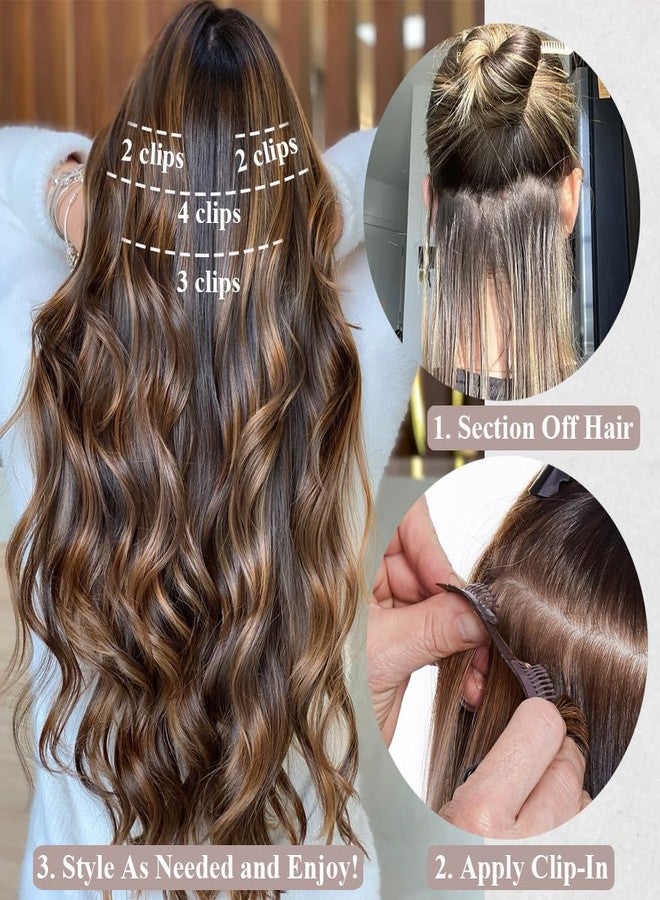 Colorful Queen Clip in Hair Extensions 4PCS Black Hair Extensions Clip ins for Women 10 Inch Body Wave Short Wavy Hair Extensions Thick Syntheitc Hairpieces - Image 4