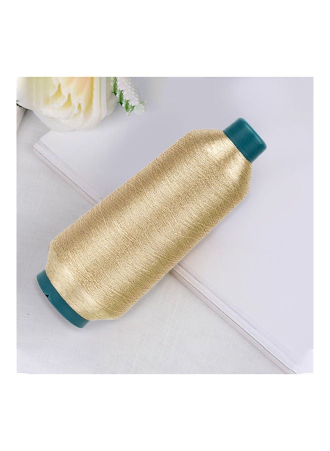 Metallic Embroidery Floss-Cross Stitch Thread Gold - Image 2