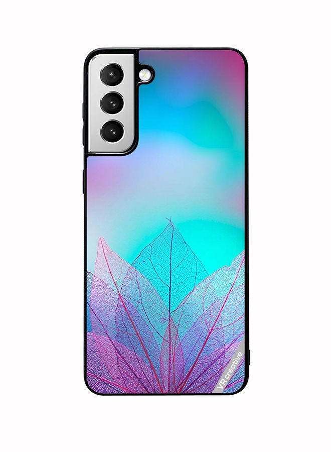 VR CREATIVE Protective Case Cover For Samsung Galaxy S22 Plus 5G Flower Design Multicolour - Image 1