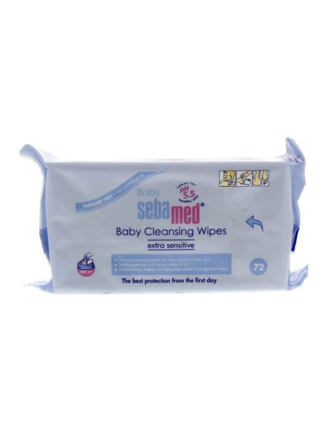 Sebamed Baby Cleansing Wipes, 72 Count - Image 1