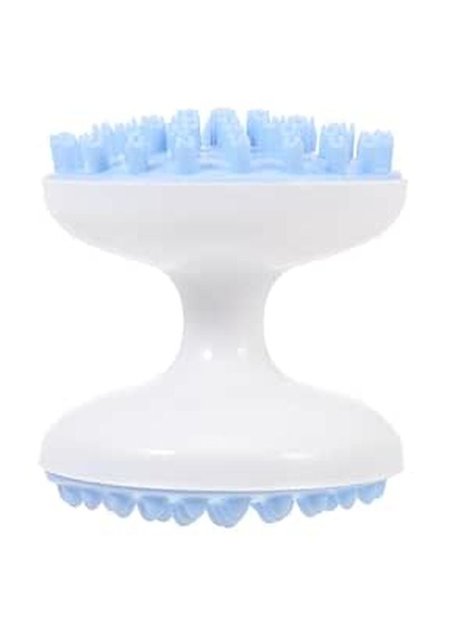 Blue Pet Grooming Brush and Massage Comb for Cats Dogs Hair Removal Bathing Tool - Image 1