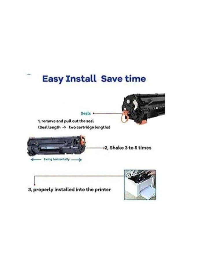 Terabyte 106A Compatible Toner Cartridge W1106A for Laser 107 MFP135 MFP137 - Image 3