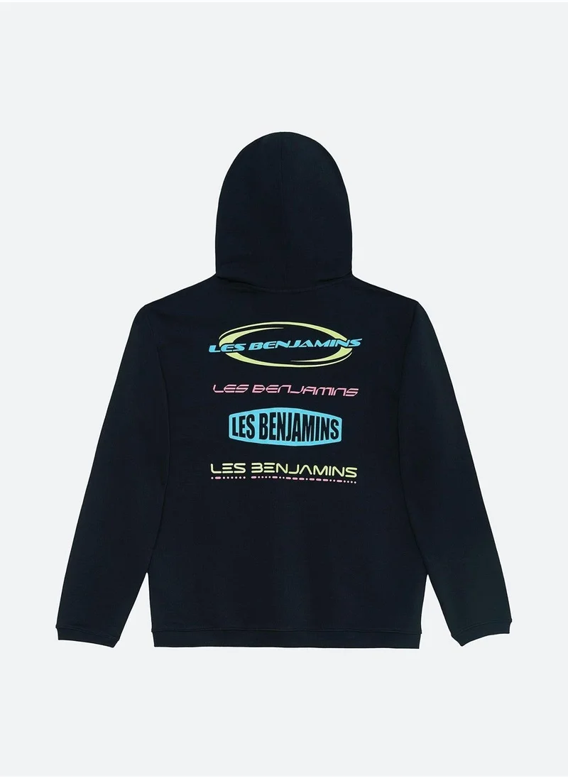 LES BENJAMINS RELAXED HOODIE 007