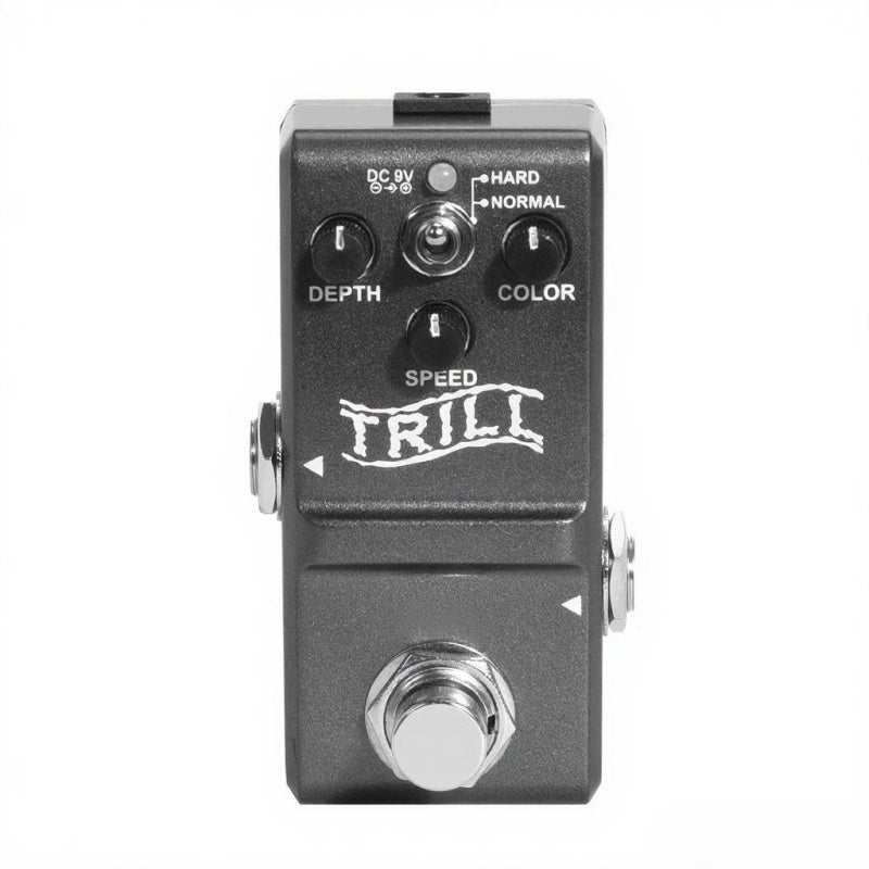 Rowin Optical Tremolo Guitar Pedal with EQ Circuit for Surf Music - Photoelectric Tremolo Tone Modulation Pedal with True Bypass for Pulsating Waves - Image 3