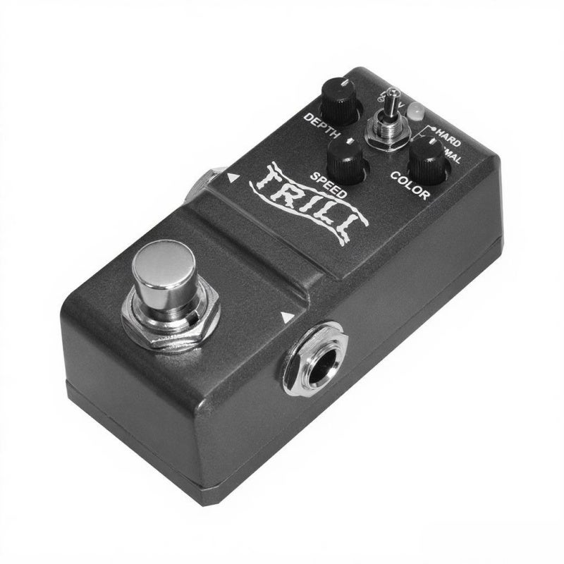 Rowin Optical Tremolo Guitar Pedal with EQ Circuit for Surf Music - Photoelectric Tremolo Tone Modulation Pedal with True Bypass for Pulsating Waves - Image 4