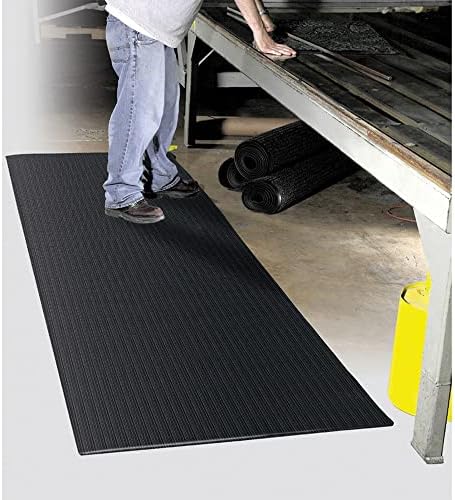 Realspace AntiFatigue Vinyl Floor Mat 27 x 36 Charcoal - Image 2