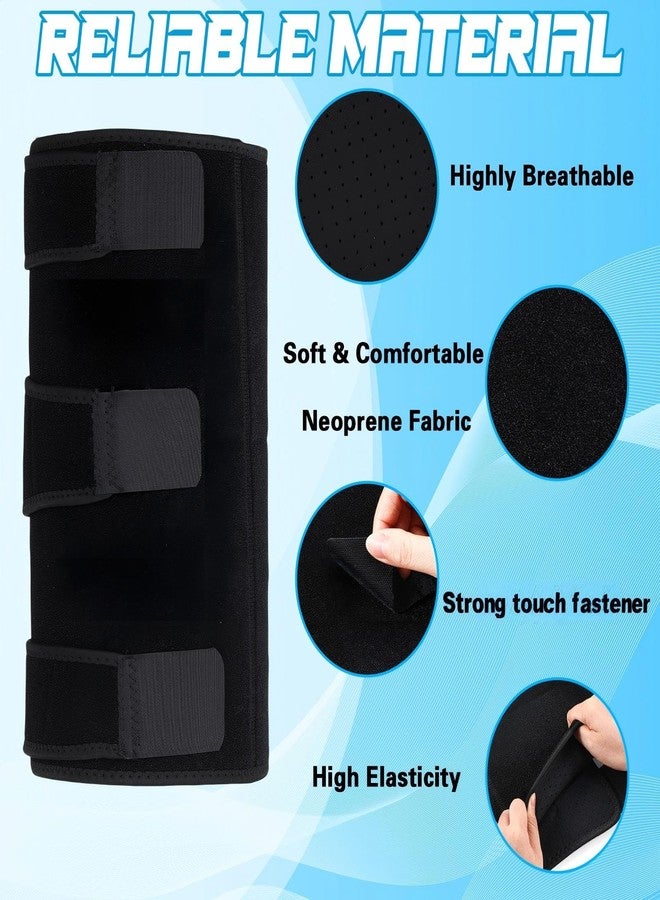 Bunnycool 2 Pack Calf Protection Combination, Calf Compression Sleeve, Shin Splint Compression Sleeve, Adjustable Calves Support Brace Black Men Women for Fitness Running Swelling Hiking Training - Image 3