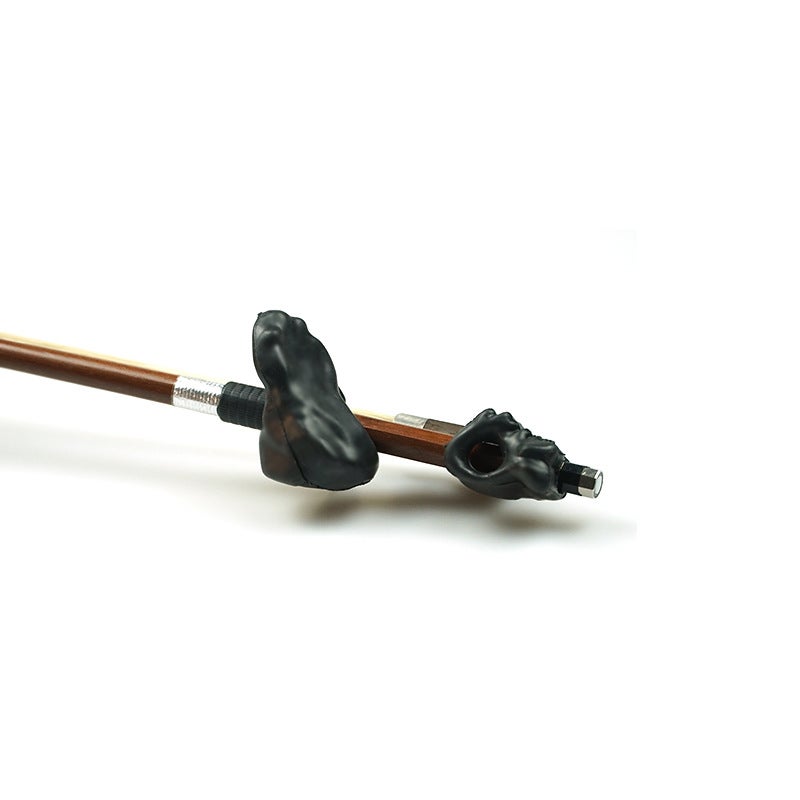 Generic Violin bow grip corrector hand shape correction beginner professional silicone environmental protection Black
