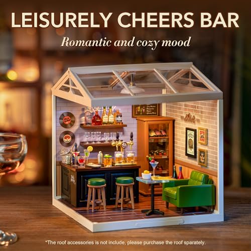 Wowood Super CreatorMini Blocks Model Building Set for Adults Miniature Plastic House Kit Super StoreBuilding Blocks Toys for Teens 812 DIY CraftsHobbies for TeensAdults Leisurely Cheers Bar - Image 5
