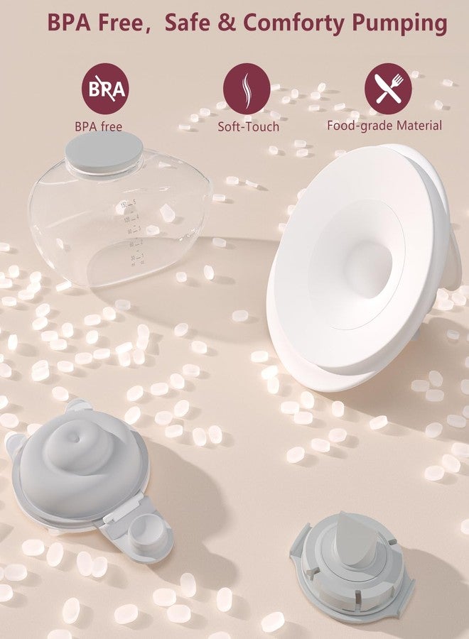 طقمان كاملان لشفط الثدي متوافقان مع جهاز Momcozy Mobile Flow M9 المُطوّر، يتضمنان قطع غيار كاملة لجهاز M9 المُطوّر، بما في ذلك: شفرتان 24 مم، صمامان رماديان، غشاءان رماديان، وعاءان بحافة، وغطاءان رماديان. - Image 3
