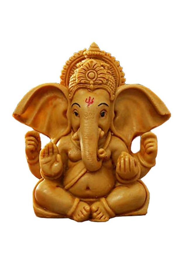 ascension Handcrafted Ganesha Beautiful Lord Ganesha Idol Figurine Showpiece Sculpture Hindu Polyresin Car Dashboard Ganesh Ji Statue Brown - pzsku/Z3966308D85D0E0CF181CZ/45/_/1737806298/f9f278c2-6aa2-4041-82c0-271564d03e68