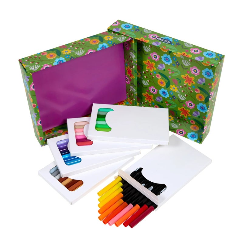 Crayola Color & Detail Marker Set – 50 Dual-Tip Art Markers for Adults & Teens, Graphic and Fine Tips, Ideal for Drawing, Hand Lettering & Coloring - Image 3