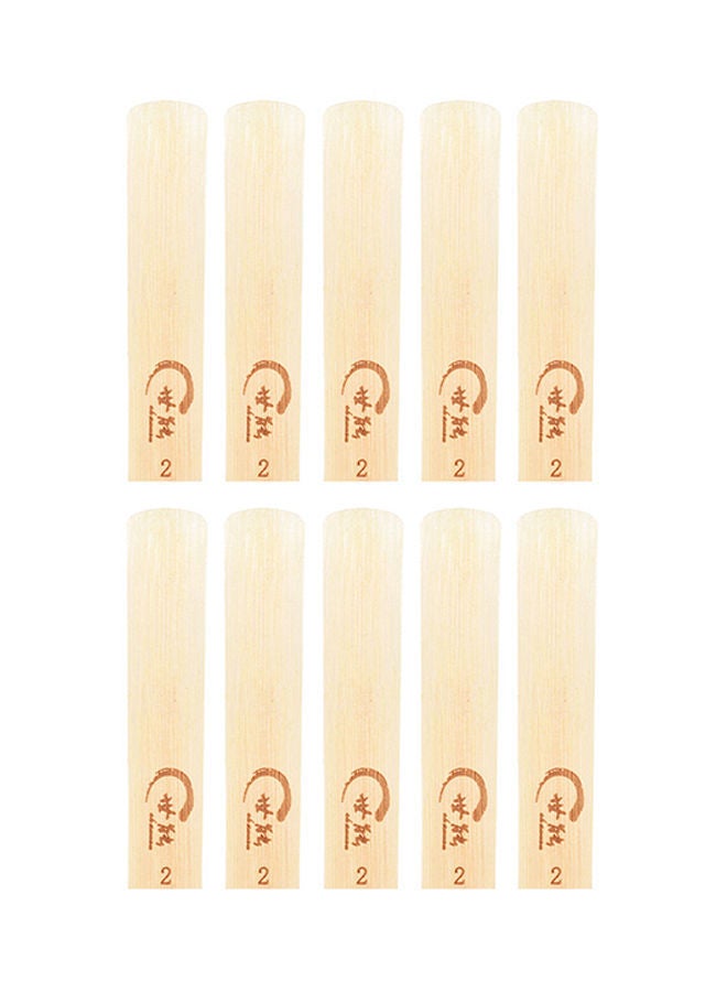NIBEMINENT 10-Piece Elementary Bb Tenor Saxophone Reeds  - Image 1