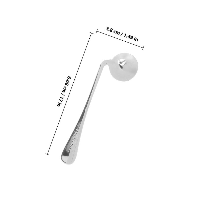 Stainless Steel Adaptive Spoon 2 Pack Left Handed Ergonomic Aid - Image 3