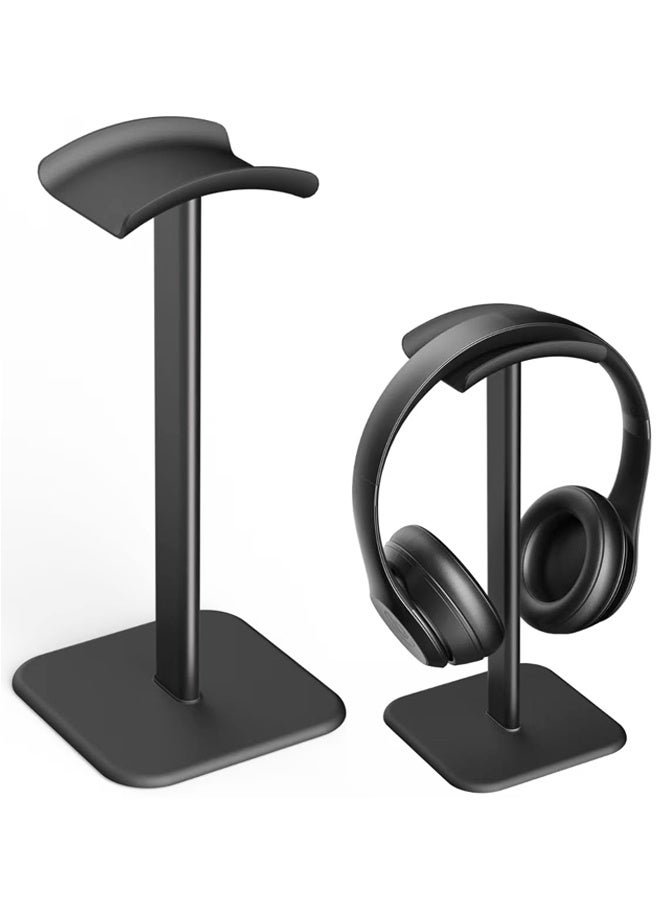 Headphone Stand for Desk - Headphone Holder for AirPods Max, Sony, Bose, Beats and More (Black) - Image 1