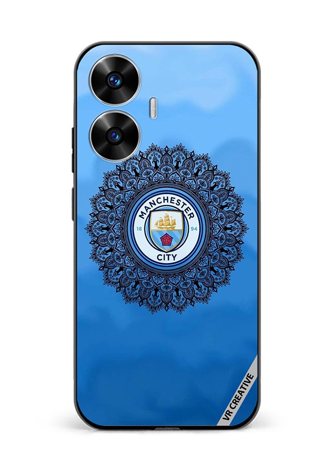 VR CREATIVE Protective Case Cover For Realme C55 Man City Design Multicolour - Image 1